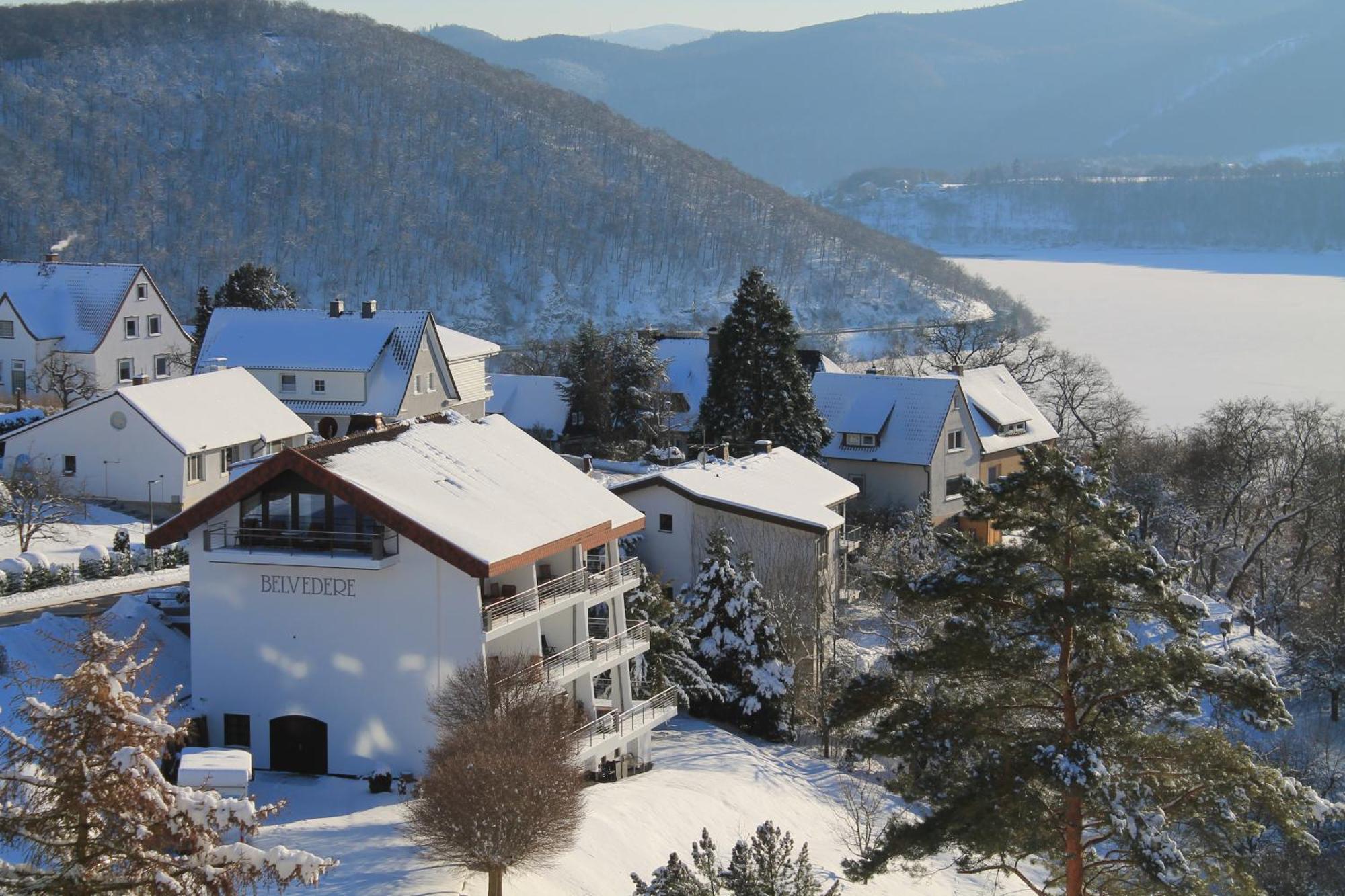 Belvedere - Das Bio Hotel Garni & Suitehotel Am Edersee ! Unser Geschenk Fuer Sie, Auch Die Gaestecard Grimmheimat! Waldeck  Bagian luar foto